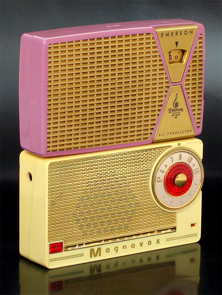 transistor radio 1950s